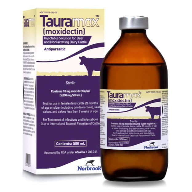 Tauramox (moxidectin) Injectable Solution for Beef and Non-lactating ...