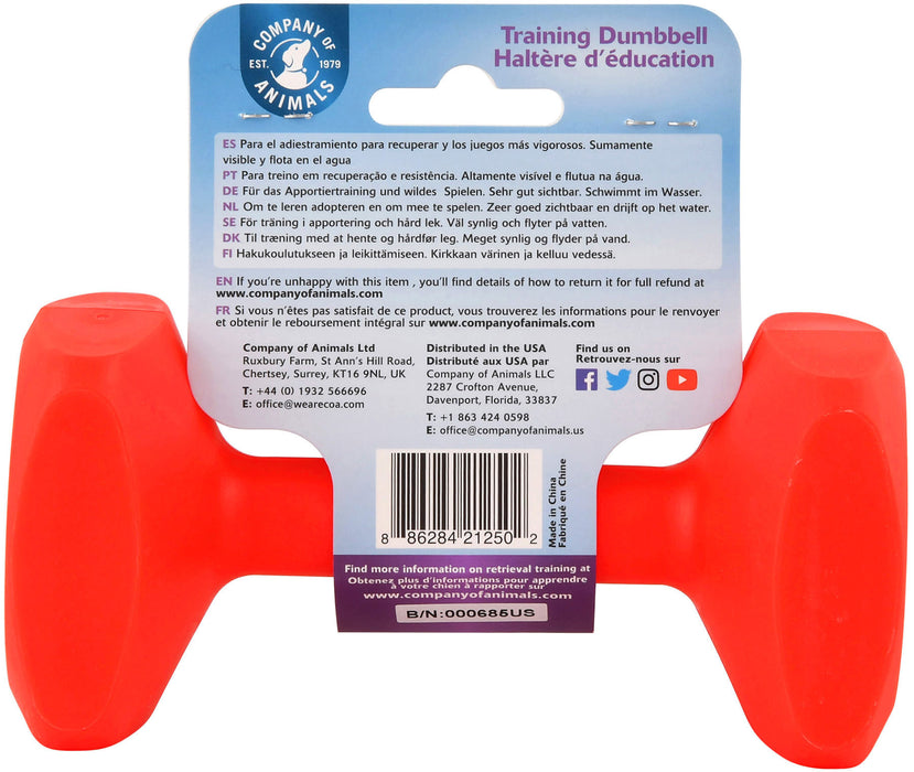 CLIX Training Dumbbells, Red - Medium CLIX Training Dumbell, 5.5"  