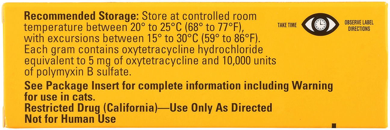 Terramycin Ophthalmic Eye Ointment - Jeffers - Animal Health & Wellness > Eye Care