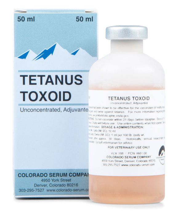 Tetanus Toxoid - Jeffers - Animal Health & Wellness > Vaccines