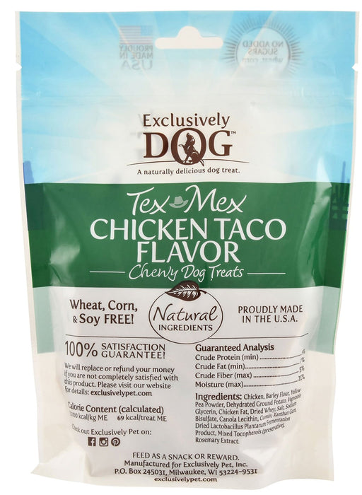 Tex - Mex Chicken Taco Flavor Chewy Dog Treats - Jeffers - Dog Supplies > Dog Treats