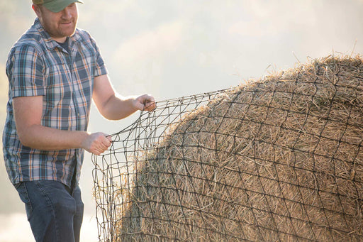 Texas Haynet Livestock Round Bale Net - Jeffers - Farm & Ranch Supplies > Livestock Feeders & Waterers