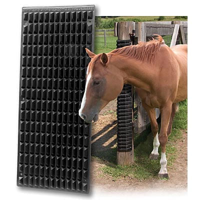 The Equine Scratcher, black -   