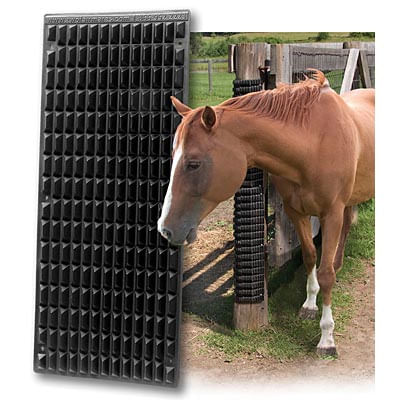 The Equine Scratcher, black -   