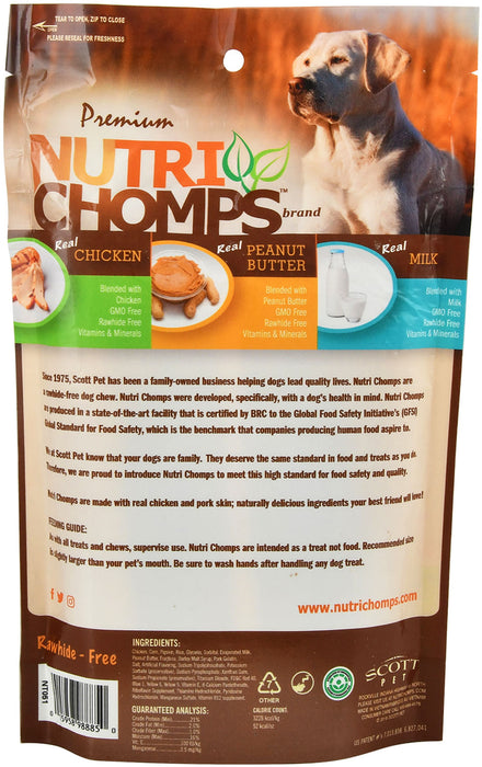 Nutri Chomps 5" Premium Sticks, Variety Pack -   