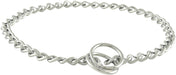 Chrome Choke Chains - 3.5 mm, Heavy Chain Dog Collar, 20" (up to 70 lbs)  