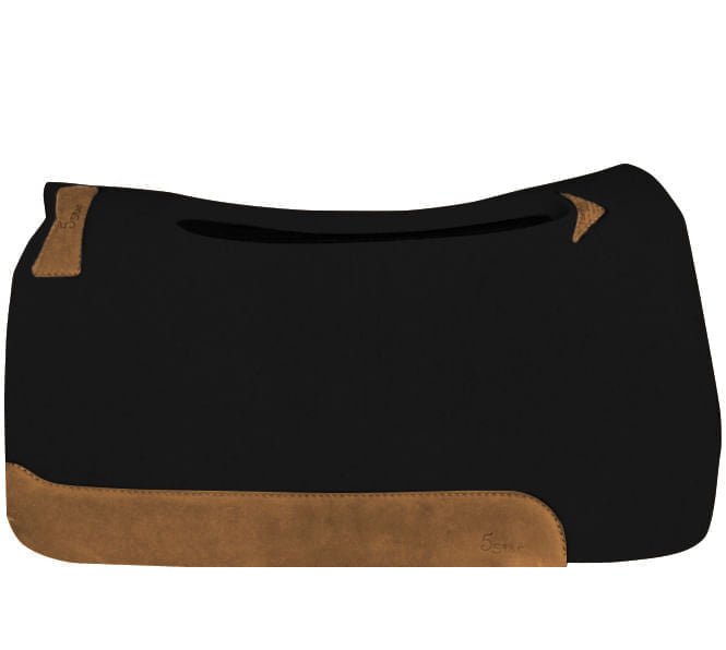 The 5 Star Barrel Racer 3/4' Self - Contouring Saddle Pad - Jeffers - Horse Supplies > Horse Tack > Saddle Pads & Blankets