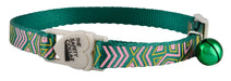 The Cat Safety Collar, Reflective Geometrical Splash - Jeffers - Cat Supplies > Cat Apparel > Cat Collars, Harnesses, & Leashes