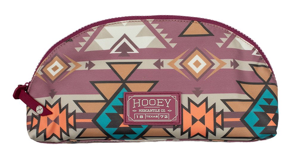 'The Makeup Bag,' Maroon Aztec - Jeffers - Women > Accessories, Jewelry, Handbags