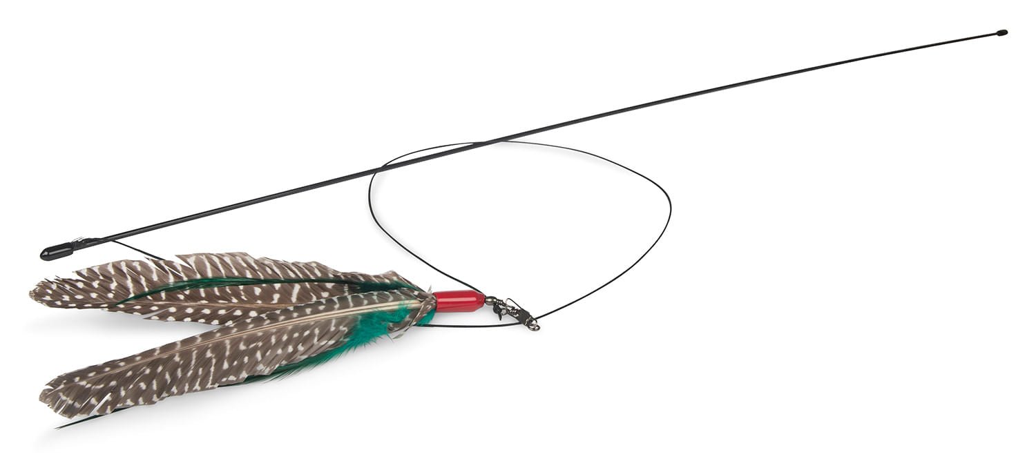 Highland Farms Katzen Spielzeug 6er Pack - Handgefertigte Feder Spielzeuge Für Katzen