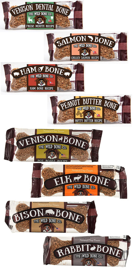 The Wild Bone Co Christmas Gift Box - Jeffers - Dog Supplies > Dog Treats > Bones