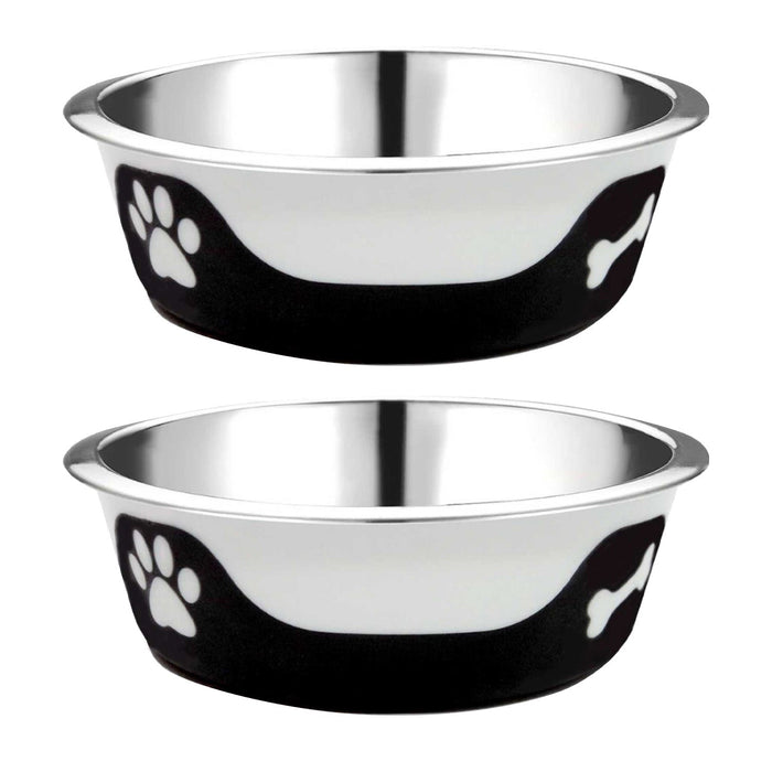 ThermoCool Insulated Pet Bowl - NP21Z-2 - Black - 8 oz - 2 - 10