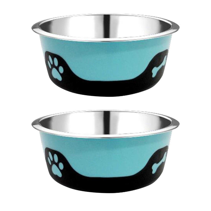 ThermoCool Insulated Pet Bowl - NP224-2 - Blue - 8 oz - 2 - 11