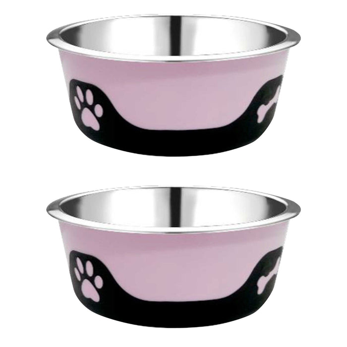 ThermoCool Insulated Pet Bowl - NP22G-2 - Pink - 8 oz - 2 - 14