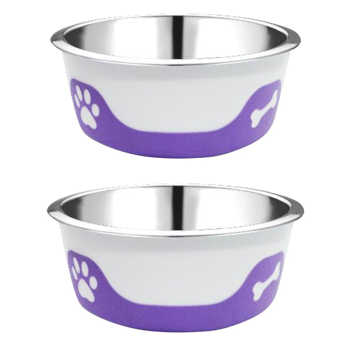 ThermoCool Insulated Pet Bowl - NP22U-2 - Light Purple - 8 oz - 2 - 17