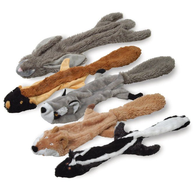 Jeffers Thinnies Unstuffed Plush Dog Toys, 21