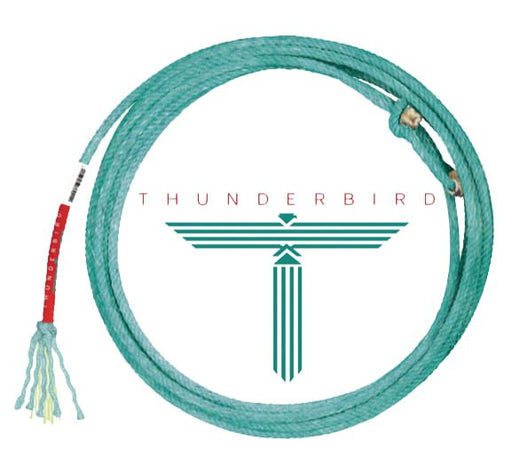 Thunderbird Heel Rope, Aqua, 36' - Jeffers - Horse Supplies > Riding Apparel & Accessories > Ropes & Roping Equipment