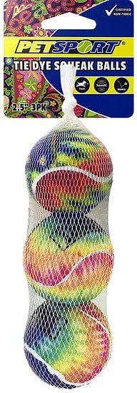 Tie - Dye Squeak Ball - Jeffers - Dog Supplies > Dog Toys