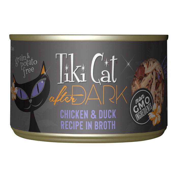 Tiki Cat After Dark Wet Cat Food, Chicken & Duck - 2PUA - 5.5oz, 8 ct - Chicken & Duck - 3
