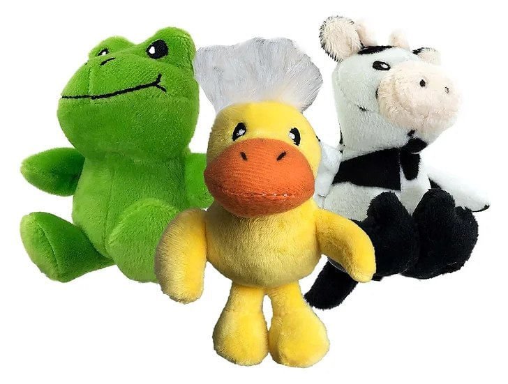 ドッグフード Toy, Toys & Tots Tiny Tots Nuzzle Buddies Pet Toy, 4