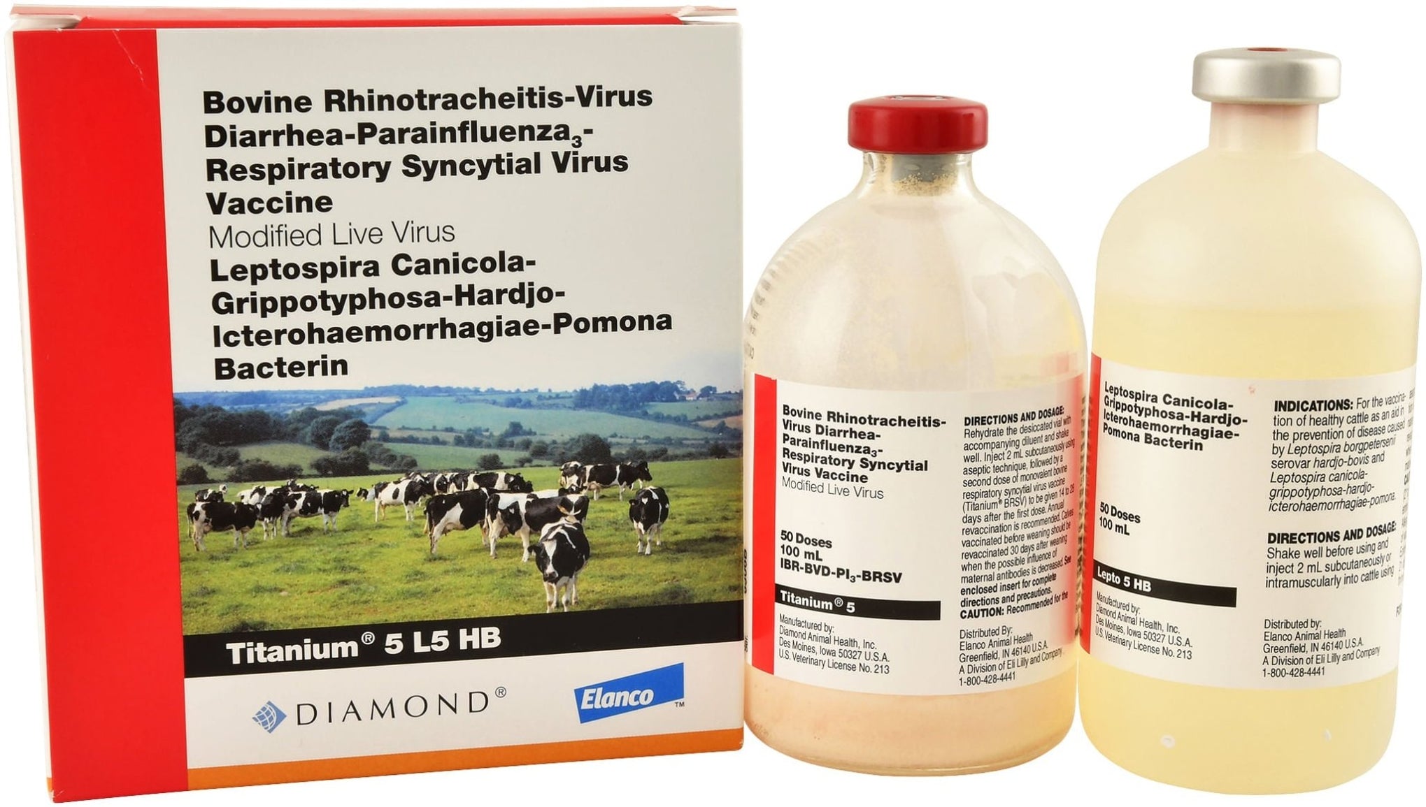 Titanium 5 L5 HB Cattle Vaccine with Lepto — Jeffers