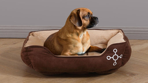 Tommie Copper Suede Cuddler Pet Bed, 24'x18' - Jeffers - Dog Supplies > Dog Beds