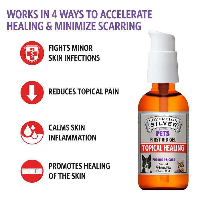 Topical Healing First Aid Gel - Jeffers - Animal Health & Wellness > Skin & Coat Care