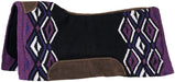 Tough 1 Contoured Wool Pachanga Saddle Pad, 34' x 36' - Jeffers - Horse Supplies > Horse Tack > Saddle Pads & Blankets