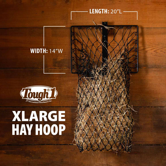 Tough 1 Hay Hoops XL Hanging Hay Feeder for Horses - Jeffers - Farm & Ranch Supplies > Livestock Feeders & Waterers