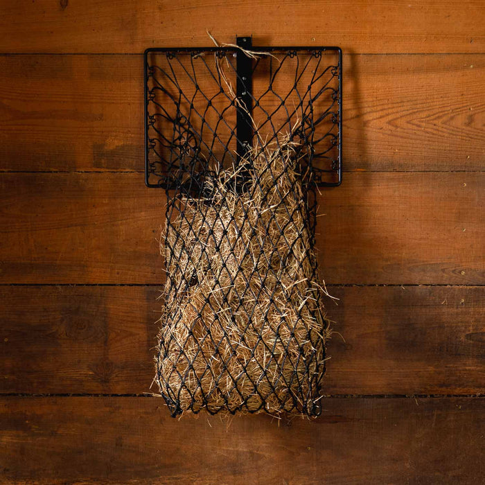 Hay Nets Easy Loading Wall Mounted Hay Hoops Horse Slow Feeder
