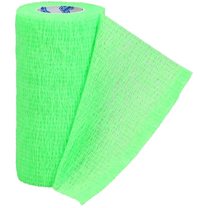 Tough Flex Cohesive Vet Bandages, 4 pk - JTI11Q - Neon Green - 4pk - 23