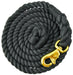 Tough1 Braided Cotton Horse Lead Rope w/ Trigger Bull Snap, 8.5' - Jeffers - Horse Supplies > Horse Tack > Horse Halters