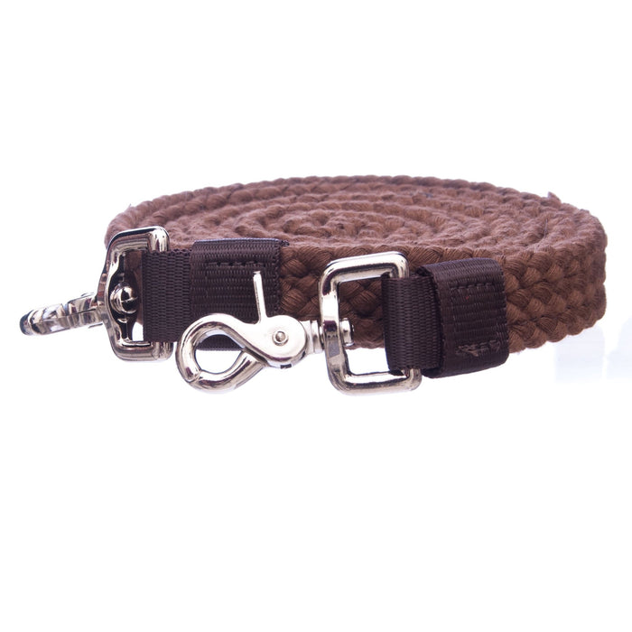 Tough1 Cotton Roping Rein, 7' - Jeffers - Horse Supplies > Horse Tack > Reins