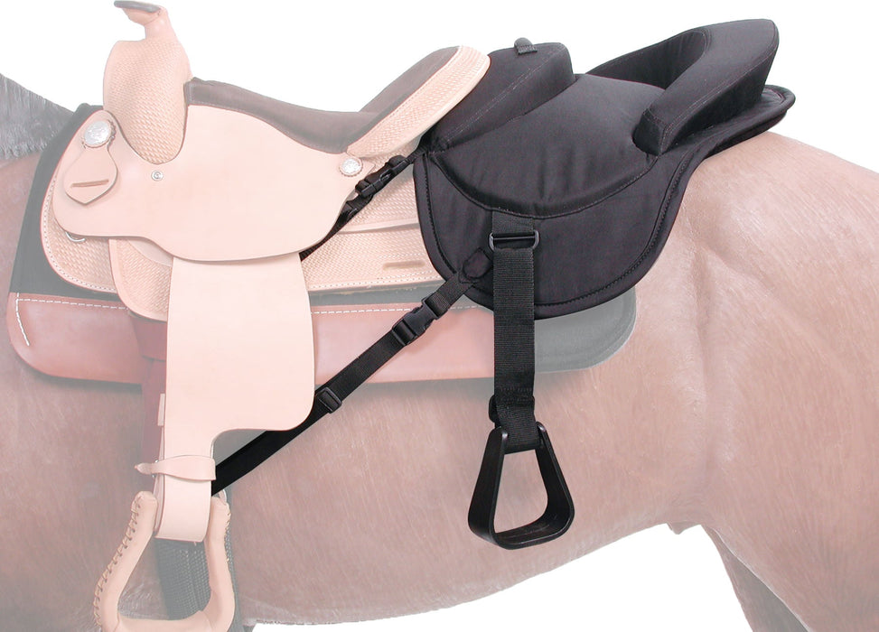 Tough1 Ride Behind Child's Tandem Saddle - Jeffers - Horse Supplies > Horse Tack > Saddles