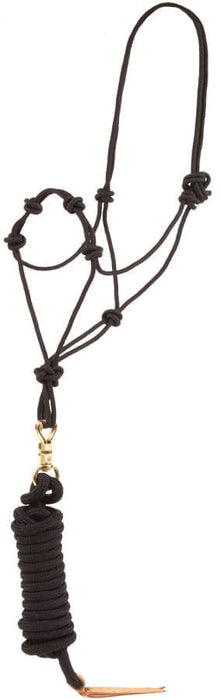 Training Halter with Horsemanship Lead - Jeffers - Horse Supplies > Horse Tack > Horse Halters