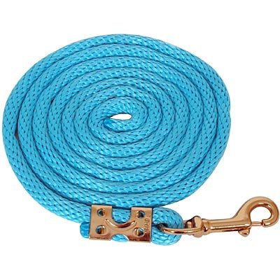 Triple E Mini Poly Horse Lead Rope w/ Bolt Snap, 7' - Jeffers - Horse Supplies > Horse Tack > Horse Halters