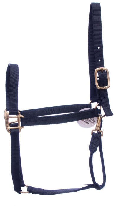 Triple E Nylon Draft Halter, Large (2000 - 2400 lb) - Jeffers - Horse Supplies > Horse Tack > Horse Halters