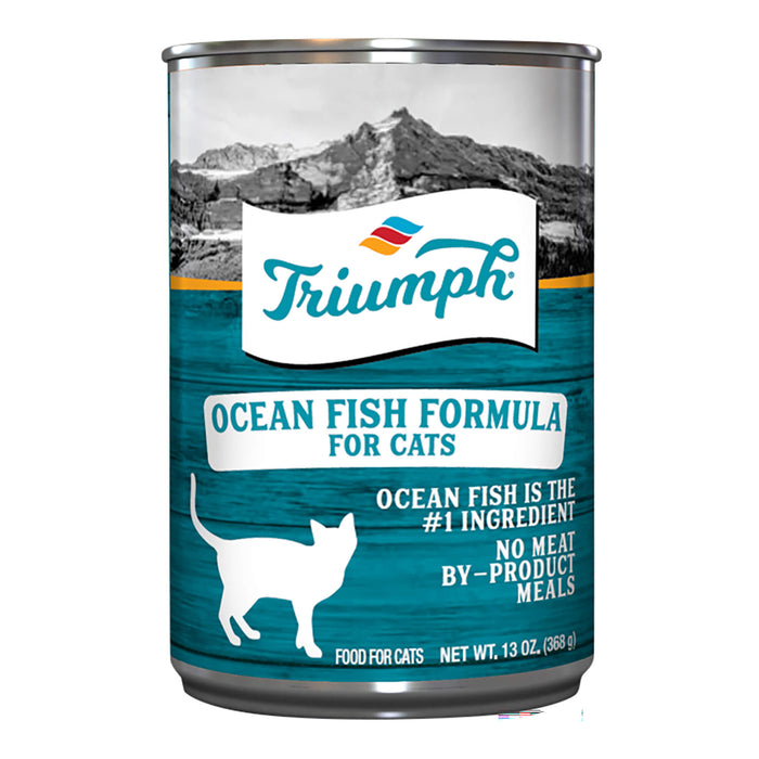 Triumph Cat Food, 13.2 oz - SUS3F - 13.2oz - Ocean Fish - 1 - 3