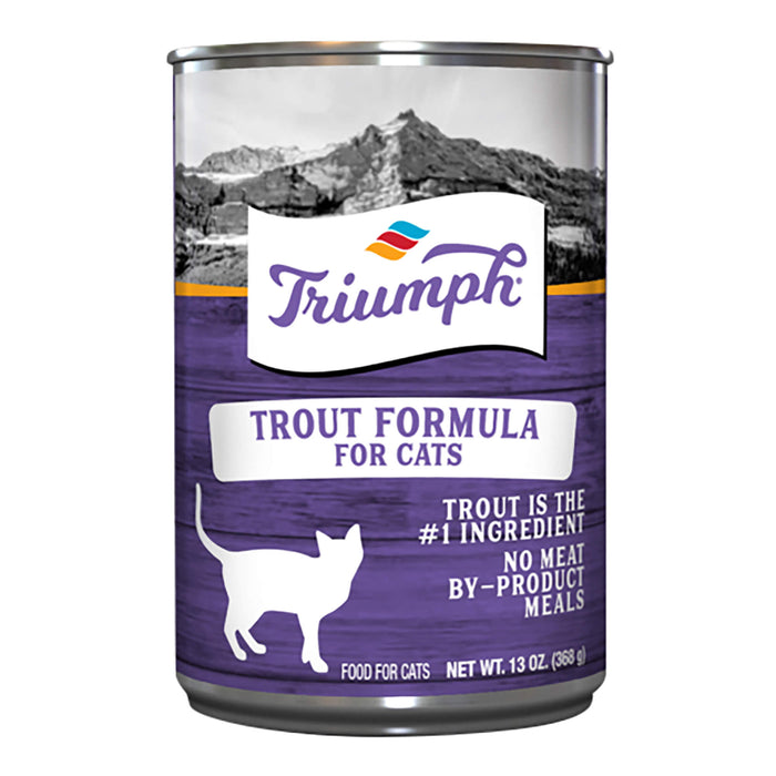 Triumph Cat Food, 13.2 oz - SUS3H - 13.2oz - Trout - 1 - 5
