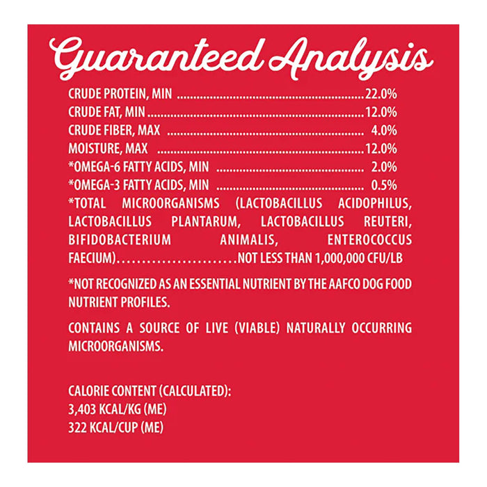 Triumph Wild Spirit Dry Dog Food Deboned Recipe, 30 lb - SUS2Z - 30 lb. - Beef - 3