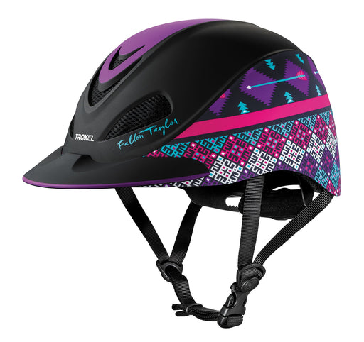 Troxel Fallon Taylor Helmet - LU1AV - Purple Geo - XSmall - 1