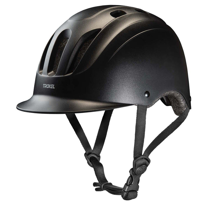Troxel Sport 2.0 Equestrian Riding Helmet - LU1HZ - Black - Medium - 45