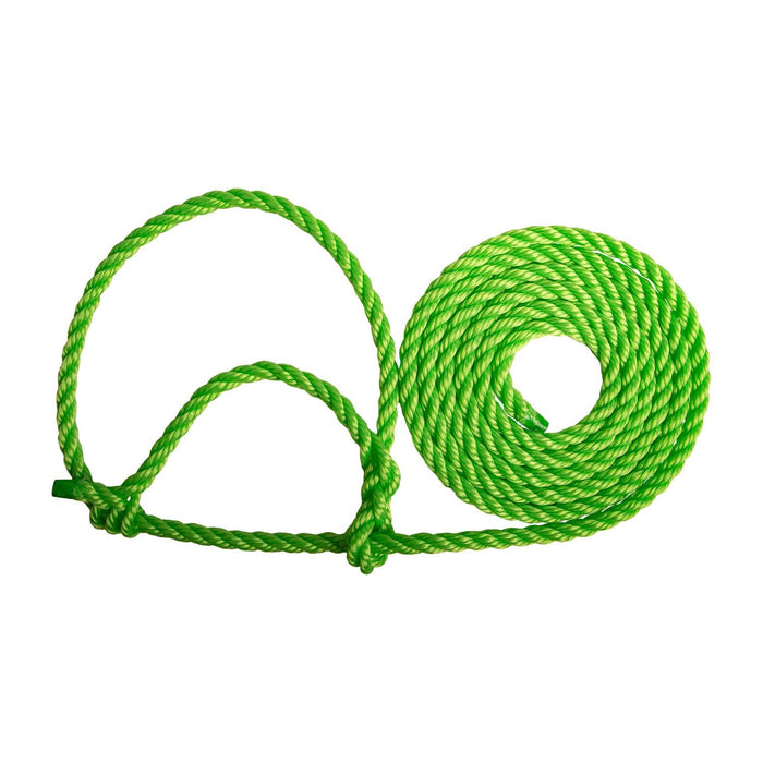 Troyer's Fully Adjustable Poly Heifer and Cow Halter - TYTA - Lime Green - 7