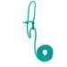 Troyer’s Poly Calf Halter with 5' Lead – Durable 3/8" Poly Rope - TYTH - Kelly Green - 12