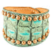 Turquoise Gator Cuff with Brass Spots - Jeffers - Horse Supplies > Riding Apparel & Accessories