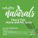 Vetality Naturals Flea & Tick Home Spray Size 32 FL OZ