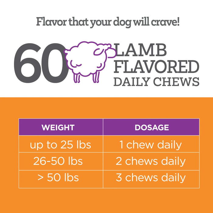 Vetality Aller-Immune Skin & Coat Well Chews for Dogs (in canister) Size all sizes