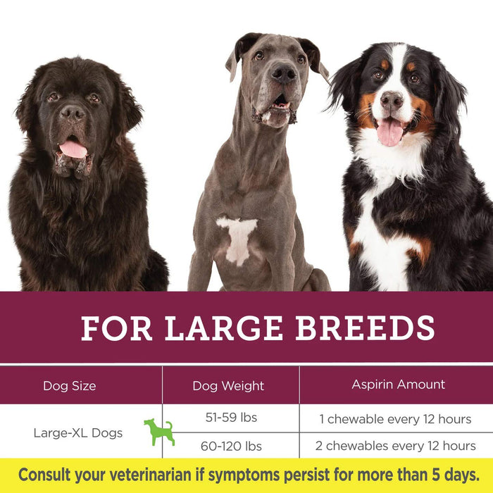 Vetality Canine Aspirin Size 300 MG