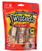 Twistedz 5' Beefhide Chip Rolls Wrapped with Real Meat, 8 - pk - Jeffers - Dog Supplies > Dog Treats