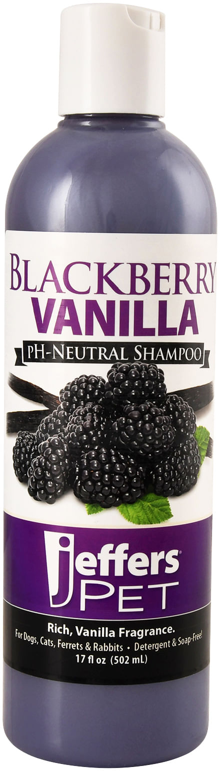 Jeffers Blackberry Vanilla Pet Shampoo - Jeffers Blackberry Vanilla Shampoo, 17 oz  